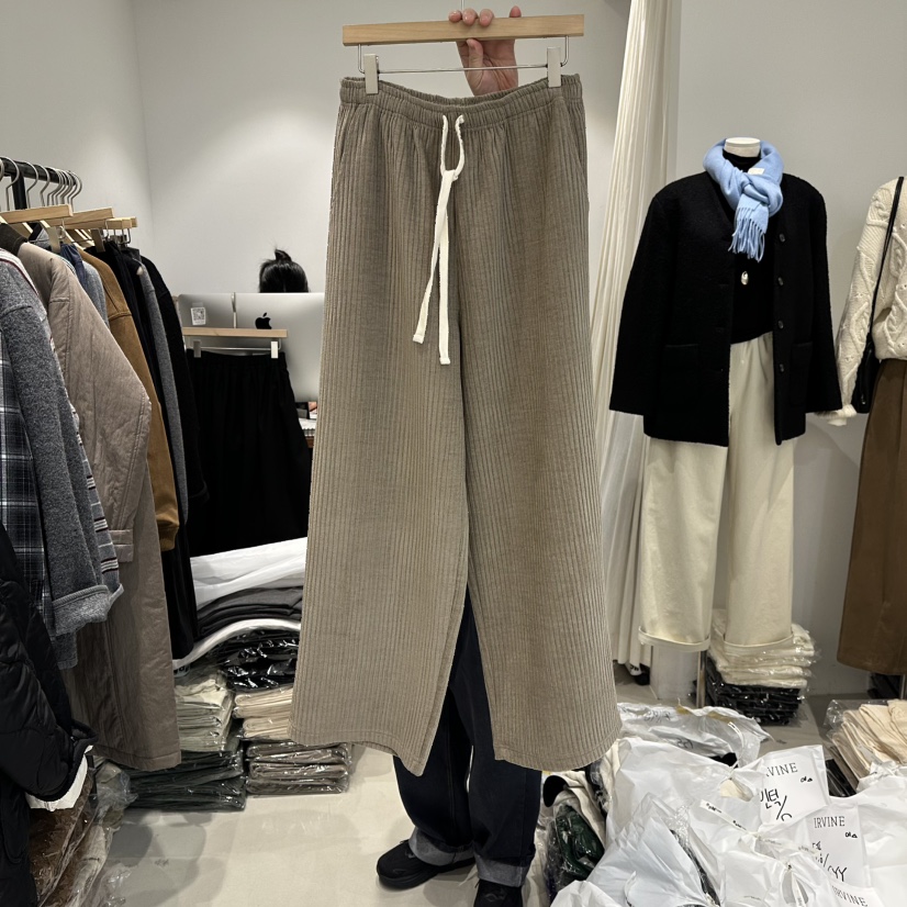 IRVINE韓國代購㊣女裝新品時尚休閑推薦熱賣真品25秋冬休閑褲IRVINE休閑褲圖色2