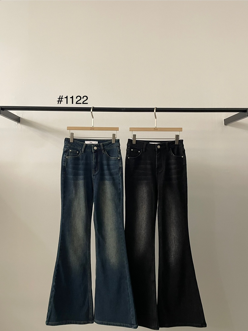 2DA/DARIMI-P韓國直郵㊣女裝新款熱賣休閑25秋冬牛仔褲拉絨2DA/DARIMI-P牛仔褲