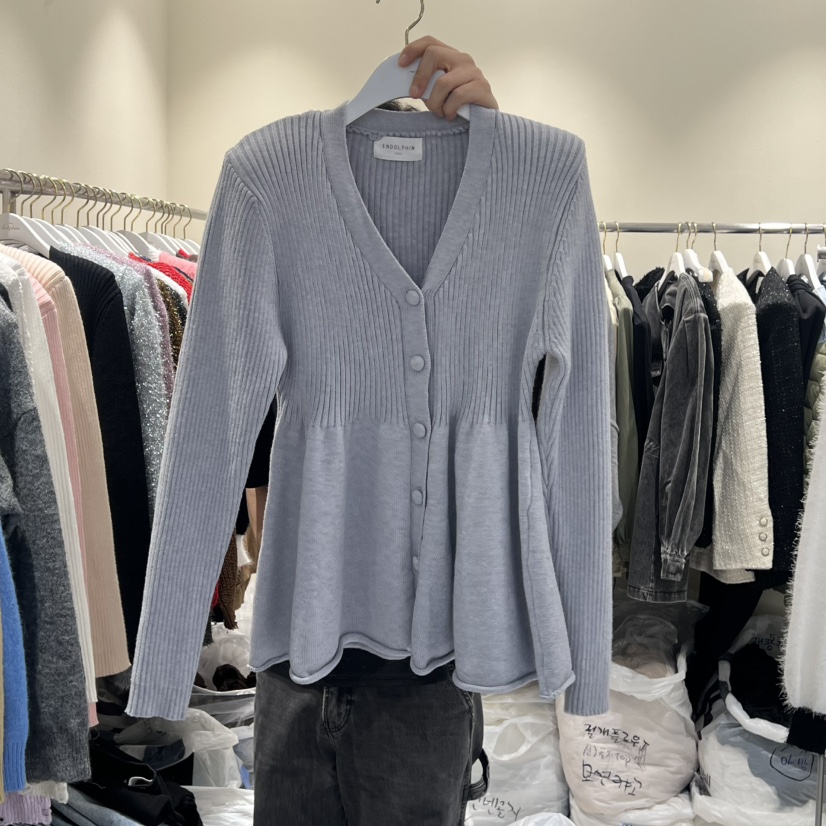 ENDOLPHIN東大門㊣代購女士新款熱賣人氣推薦職業時尚針織衫ENDOLPHIN針織衫圖色4