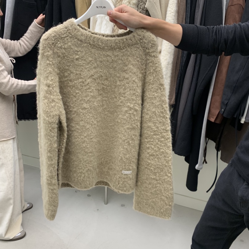 NUTPLAN東大門㊣代購女士新品真品25秋冬職業推薦休閑針織衫NUTPLAN針織衫