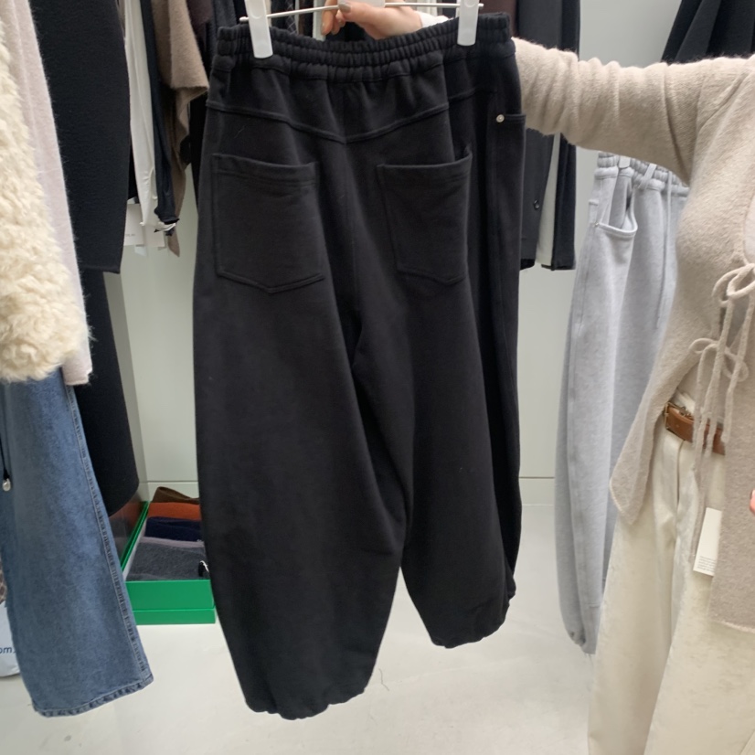 NUTPLAN東大門㊣實拍女裝新款25秋冬推薦休閑褲加絨羊毛柔軟NUTPLAN休閑褲