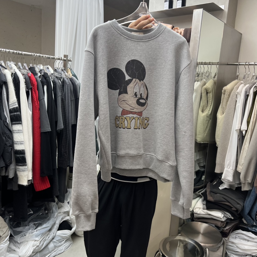 LEESEED-A東大門㊣實拍女士新款25秋冬熱賣時尚人氣衛衣加絨SEeD/LEESEED衛衣圖色2