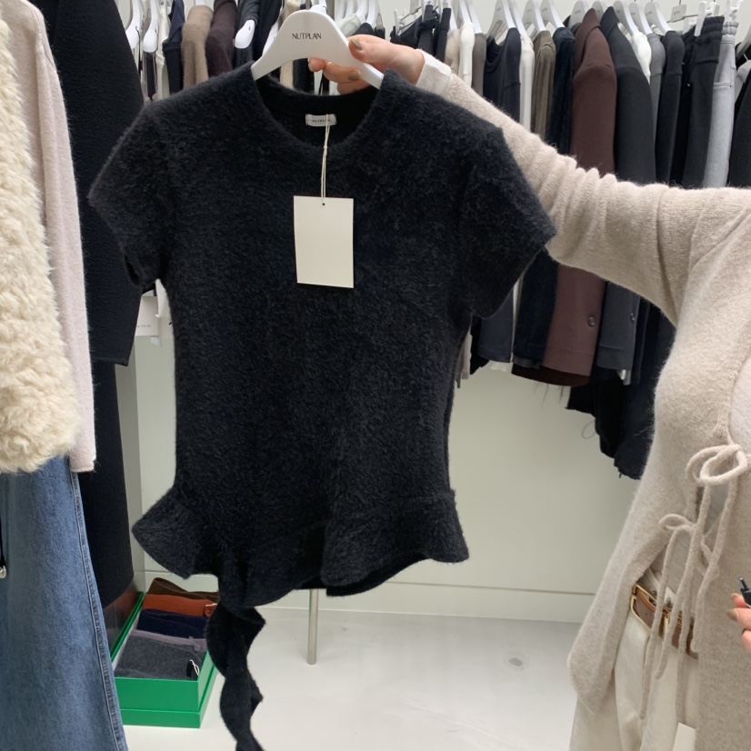 NUTPLAN韓國代購㊣女裝新品熱賣職業人氣推薦休閑時尚針織衫NUTPLAN針織衫