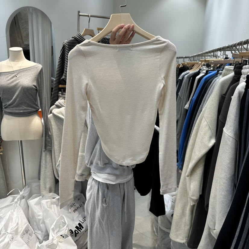 W.FATAL東大門㊣代購女士新品熱賣職業時尚休閑長袖T恤安哥拉W.FATAL長袖T恤