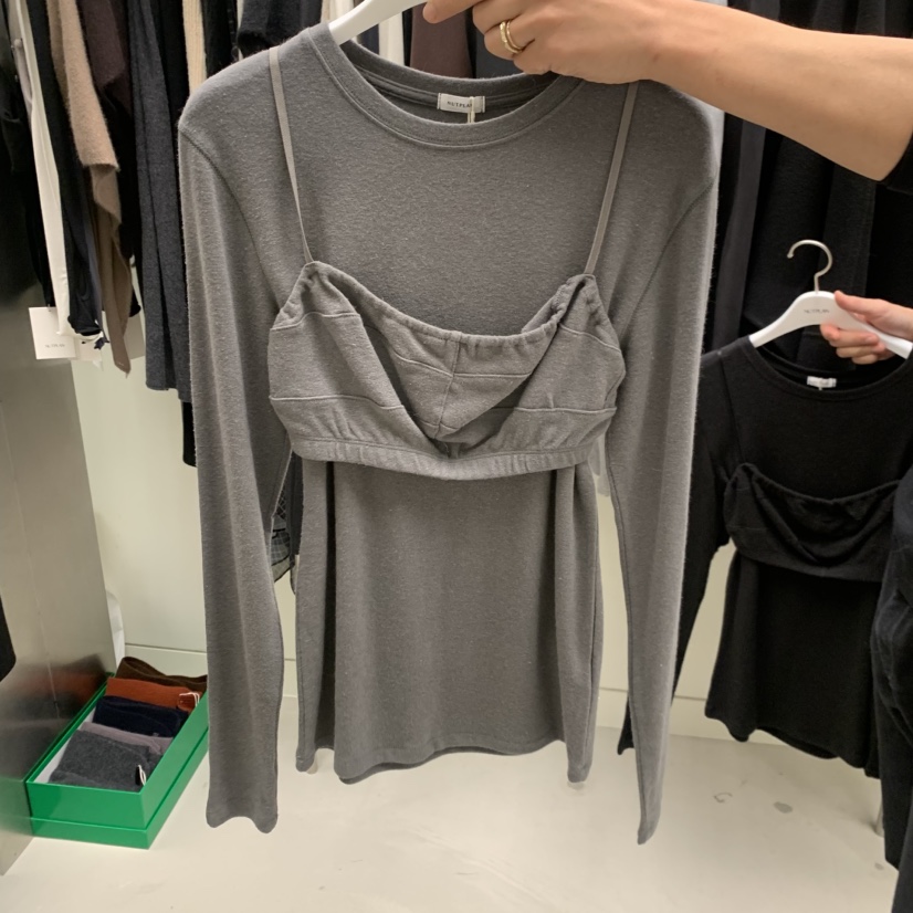 NUTPLAN韓國代購㊣女裝新款職業休閑熱賣25秋冬時尚套裝套裝NUTPLAN套裝圖色2