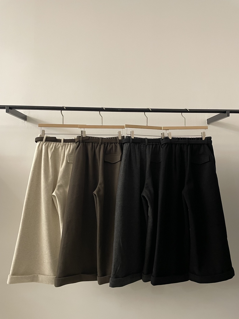 2DA/DARIMI-P東大門㊣實拍女裝新品時尚推薦休閑褲含腰帶2DA/DARIMI-P休閑褲