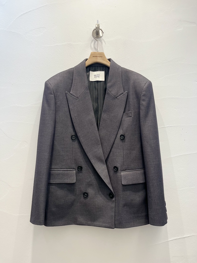 BROWN PAPER-S東大門㊣實拍女士新款休閑真品熱賣人氣夾克BROWN PAPER-S夾克圖色1