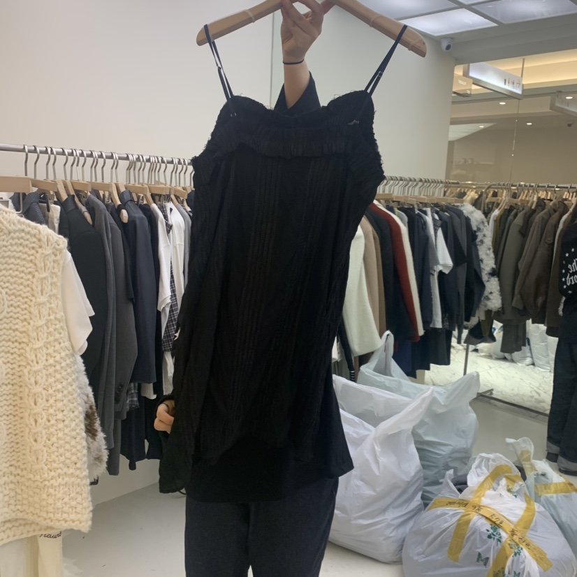 FLAUNT韓國直郵㊣女裝新品人氣推薦休閑25秋冬時尚連衣裙刺繡FLAUNT連衣裙