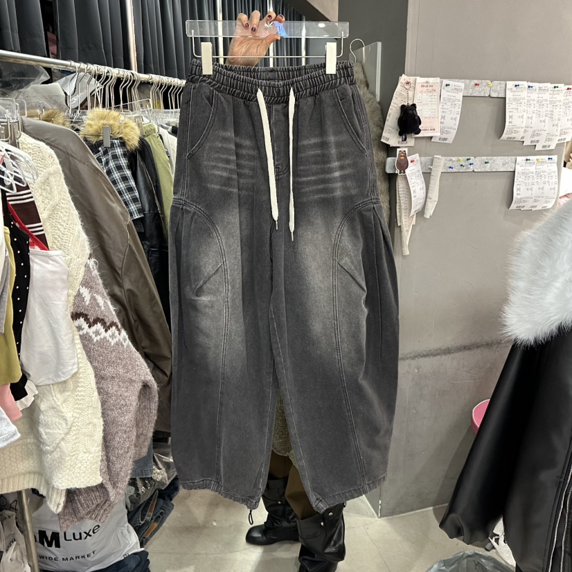 MOMAZU韓國直郵㊣女裝新品真品推薦人氣熱賣時尚25秋冬牛仔褲MOMAZU牛仔褲圖色2