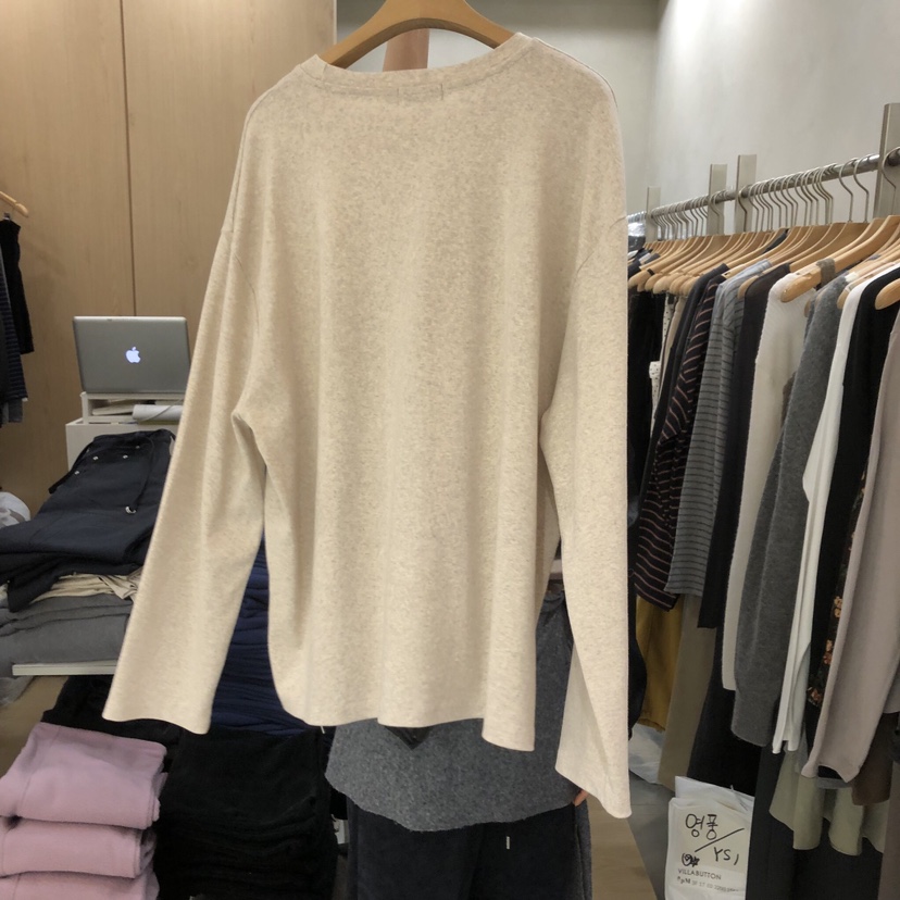 VILLABUTTON東大門㊣直郵女士新款推薦熱賣時尚職業長袖T恤VILLABUTTON長袖T恤