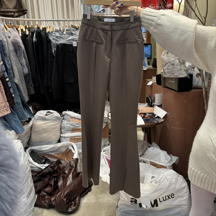 MIENNE東大門㊣實拍女裝新品熱賣推薦休閑時尚人氣真品休閑褲MIENNE休閑褲圖色2