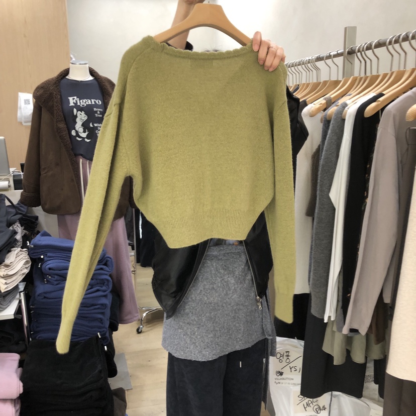 VILLABUTTON東大門㊣代購女士新款人氣熱賣針織衫不含內搭開衫VILLABUTTON針織衫