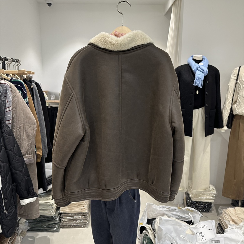 IRVINE東大門㊣代購女士新品推薦休閑職業25秋冬人氣真品夾克IRVINE夾克