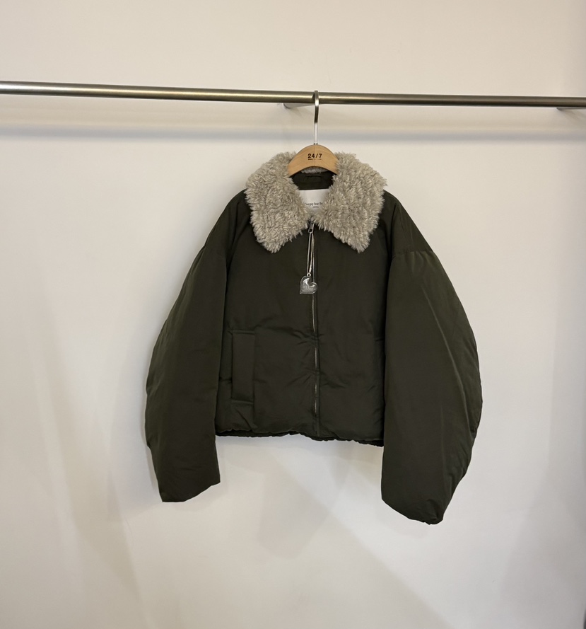 TWENTY FOUR SEVEN24-7韓國代購㊣女士新品熱賣夾克羊毛羊皮填充絨TEWNTY FOUR SEVEN24-7夾克圖色2