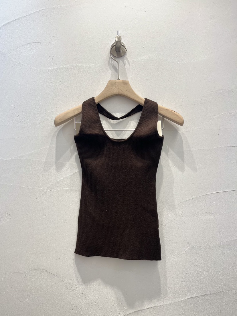 BROWN PAPER-S韓國直郵㊣女士新品熱賣休閑人氣25秋冬吊帶背心BROWN PAPER-S吊帶/背心圖色2