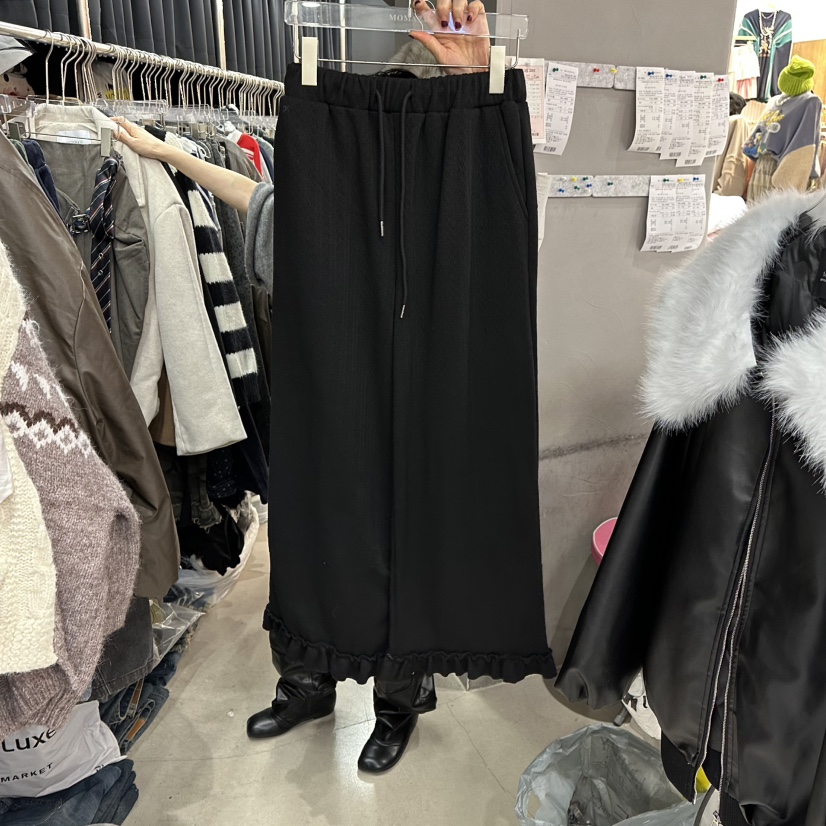 MOMAZU韓國直郵㊣女裝新品真品熱賣時尚25秋冬休閑人氣休閑褲MOMAZU休閑褲圖色3