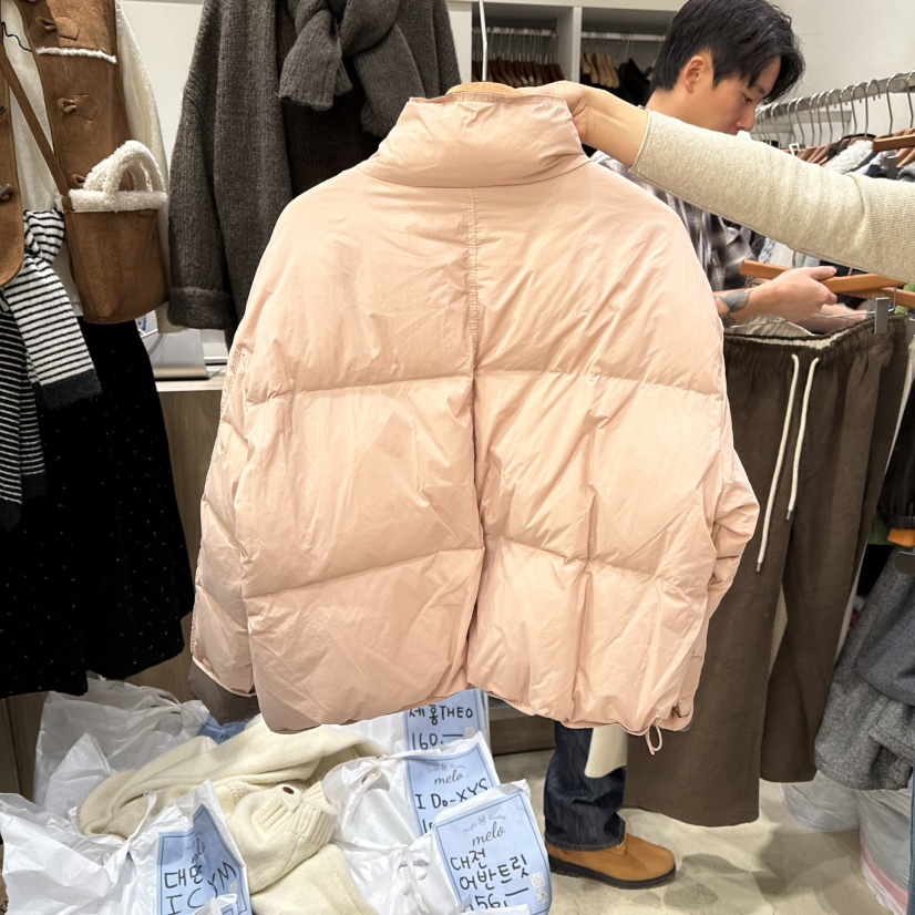 MELO東大門㊣代購女士新品真品人氣推薦時尚短款羽絨服填充MELO短款羽絨服