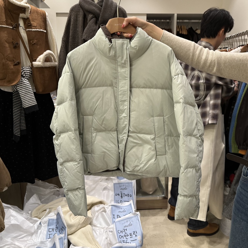 MELO東大門㊣代購女士新品真品人氣推薦時尚短款羽絨服填充MELO短款羽絨服圖色3