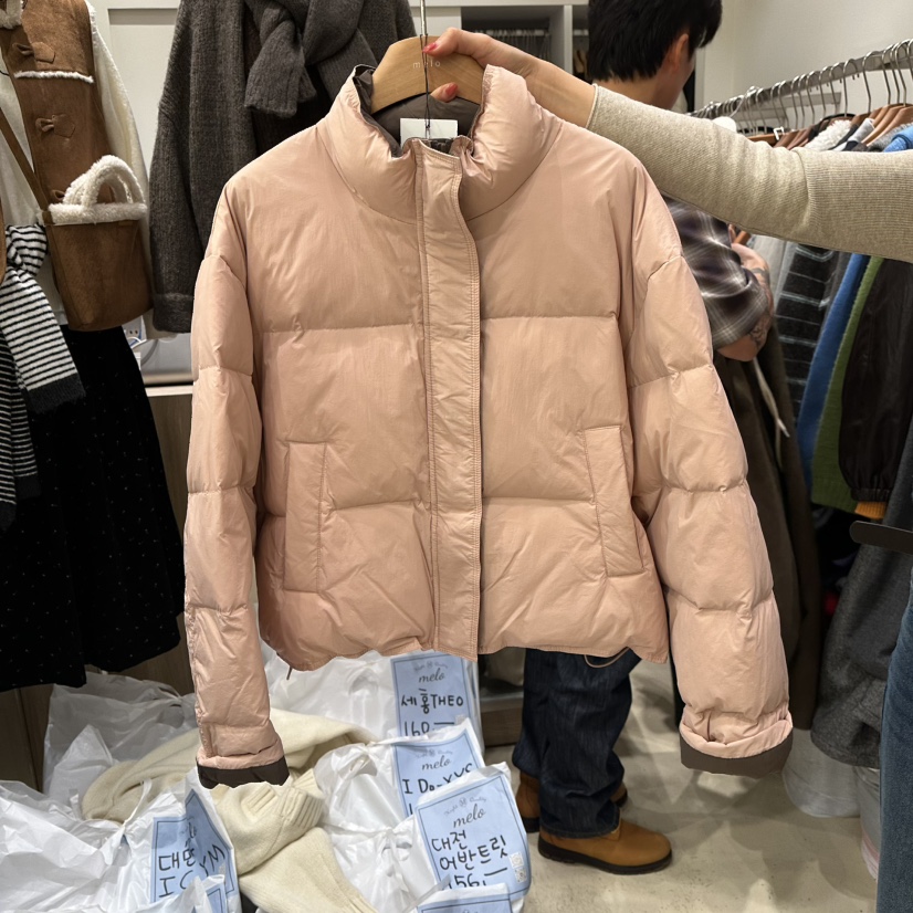 MELO東大門㊣代購女士新品真品人氣推薦時尚短款羽絨服填充MELO短款羽絨服圖色5