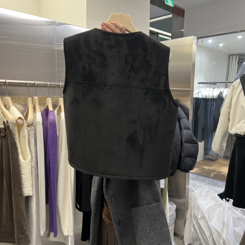 VELVET UNDERGROUND韓國代購㊣女士新款人氣推薦馬甲里外穿VELVET UNDERGROUND馬甲