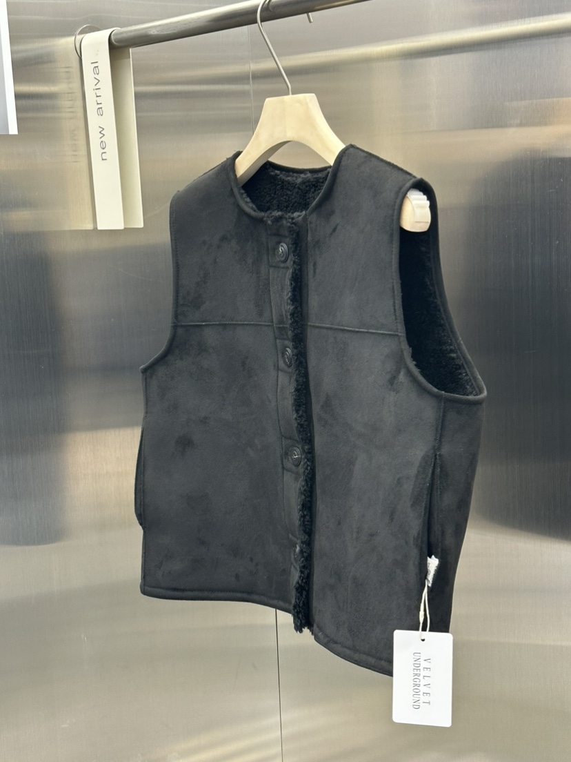 VELVET UNDERGROUND韓國代購㊣女士新款人氣推薦馬甲里外穿VELVET UNDERGROUND馬甲