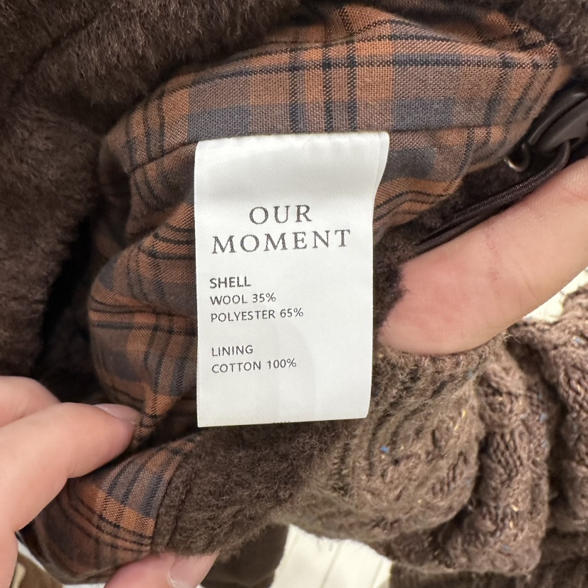 OURMOMENT韓國直郵㊣女士新款推薦休閑25秋冬熱賣時尚真品夾克OURMOMENT夾克