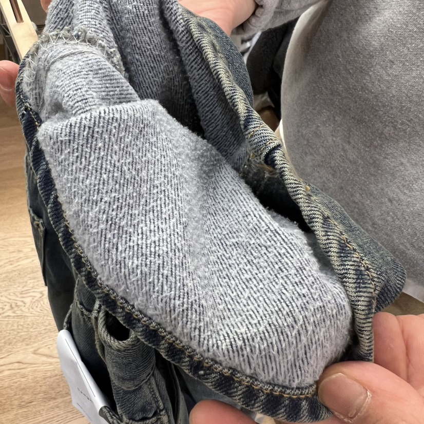 SPAGHETTI東大門㊣代購女裝新品人氣熱賣25秋冬真品牛仔褲拉絨spaghetti牛仔褲