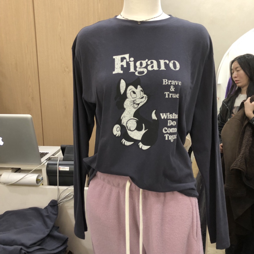 VILLABUTTON韓國直郵㊣女士新款時尚推薦人氣休閑25秋冬長袖T恤VILLABUTTON長袖T恤圖色3