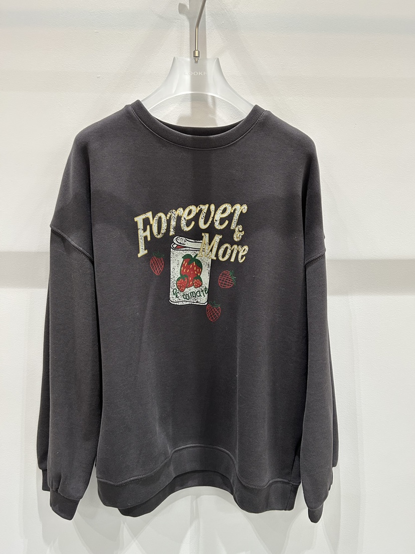 LOOKK東大門㊣實拍女裝新款25秋冬熱賣人氣真品時尚職業衛衣LOOKK衛衣圖色3