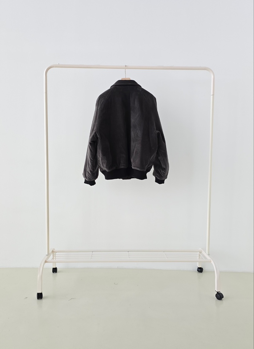 J SHOP韓國代購㊣女士新款休閑人氣職業25秋冬熱賣夾克羅紋J_SHOP夾克