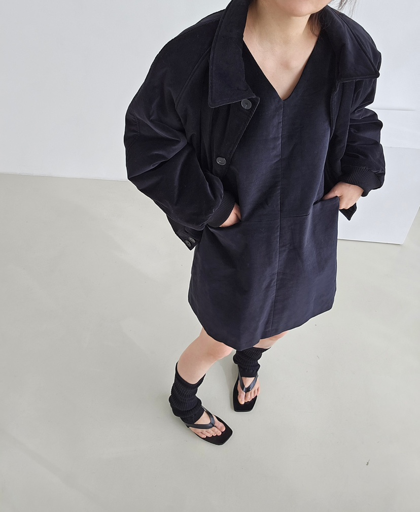 J SHOP韓國代購㊣女士新款休閑人氣職業25秋冬熱賣夾克羅紋J_SHOP夾克