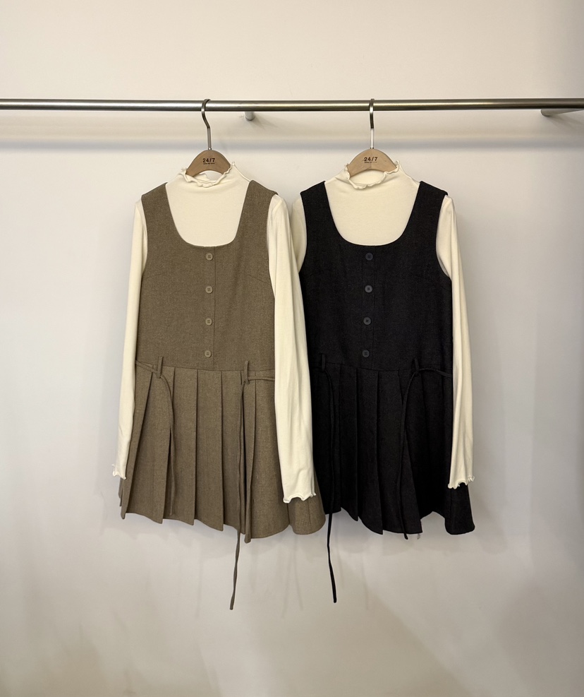 TWENTY FOUR SEVEN24-7東大門㊣直郵女士新款25秋冬套裝兩件套TEWNTY FOUR SEVEN24-7套裝