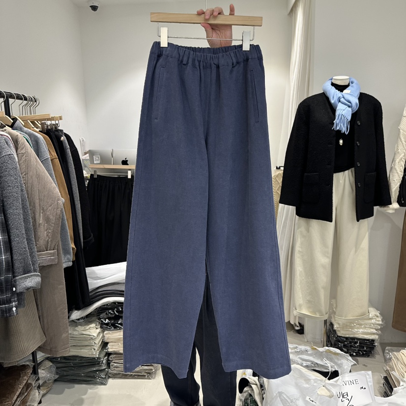 IRVINE東大門㊣實拍女裝新款時尚真品熱賣25秋冬休閑休閑褲IRVINE休閑褲圖色3