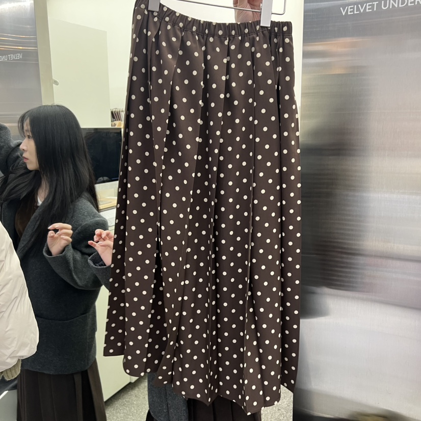 VELVET UNDERGROUND韓國直郵㊣女士新品人氣休閑半身裙中短裙VELVET UNDERGROUND半身裙/中短裙圖色2