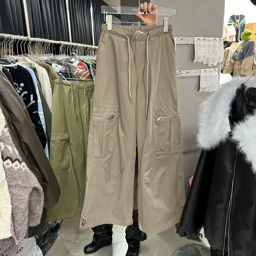 MOMAZU東大門㊣實拍女士新品時尚熱賣推薦休閑職業25秋冬休閑褲MOMAZU休閑褲