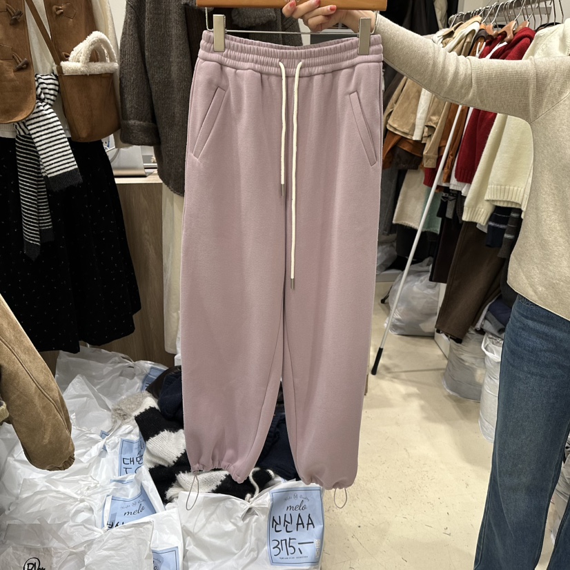 MELO東大門㊣直郵女裝新品人氣真品休閑職業時尚休閑褲加絨MELO休閑褲圖色3