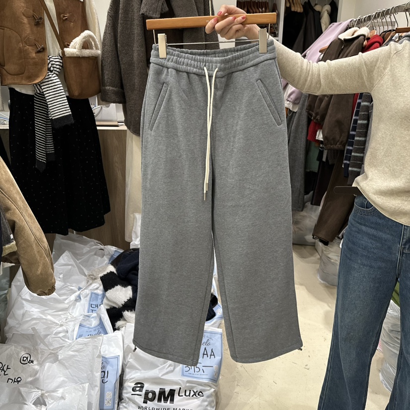 MELO東大門㊣直郵女裝新品人氣真品休閑職業時尚休閑褲加絨MELO休閑褲圖色6