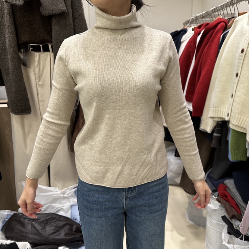 MELO東大門㊣實拍女裝新款真品推薦職業25秋冬時尚熱賣長袖T恤MELO長袖T恤圖色2