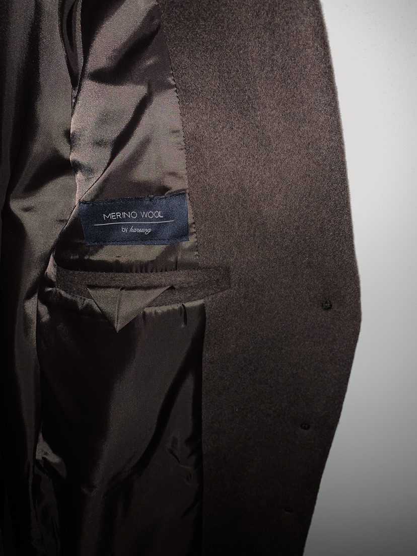 ANDYOUBROWN東大門㊣實拍女裝新款人氣25秋冬中長款大衣羊毛ANDYOUBROWN中長款大衣