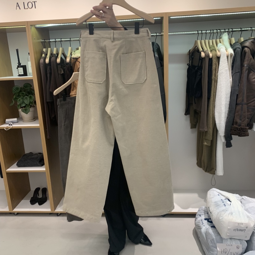 ALOT韓國直郵㊣女士新品休閑25秋冬人氣職業熱賣時尚休閑褲A LOT休閑褲