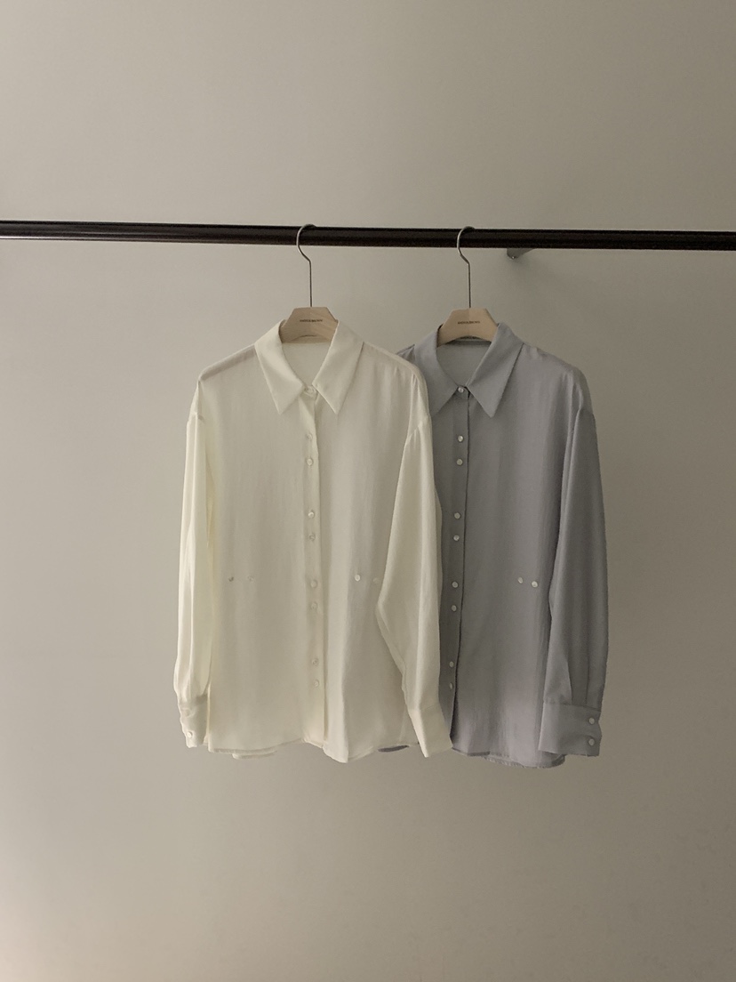 ANDYOUBROWN韓國直郵㊣女裝新品人氣真品推薦25秋冬襯衫蕾絲衫ANDYOUBROWN襯衫/蕾絲衫圖色2左二色