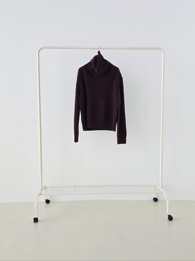 J SHOP東大門㊣代購女士新品時尚休閑熱賣真品25秋冬針織衫J_SHOP針織衫圖色2酒紅色