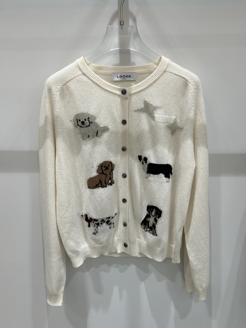 LOOKK東大門㊣實拍女士新品職業時尚人氣25秋冬推薦真品針織衫LOOKK針織衫