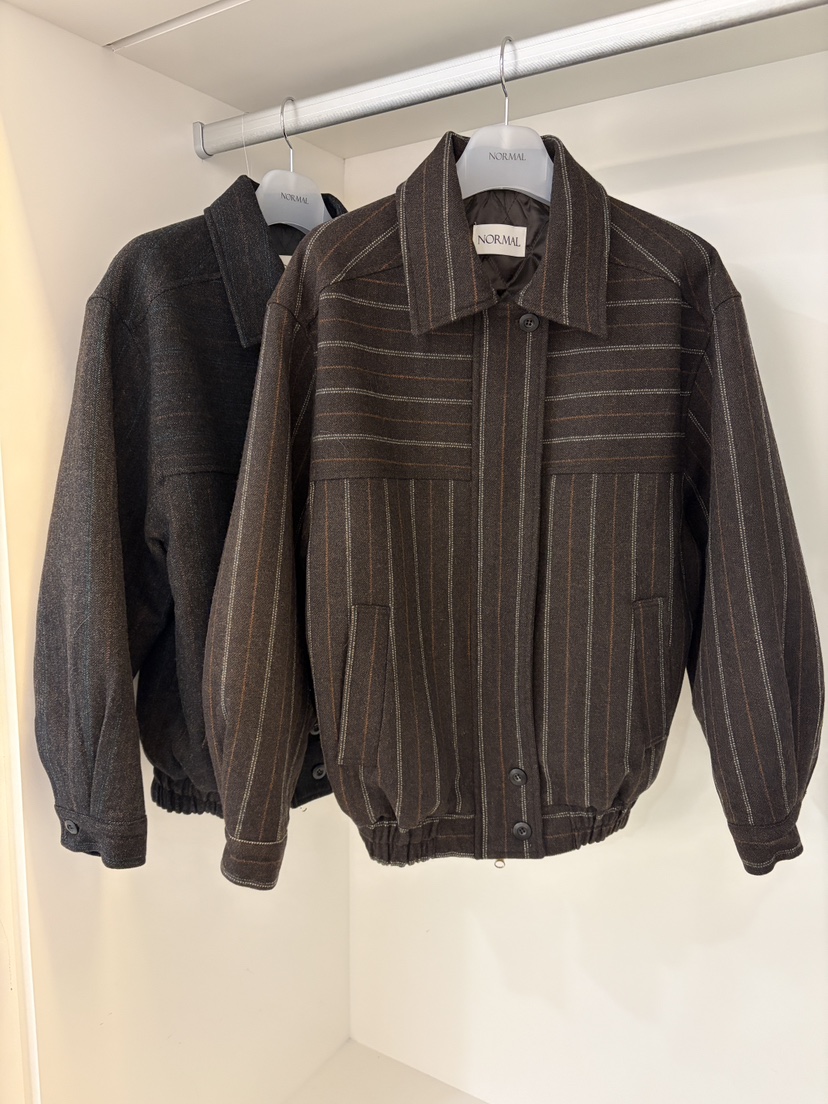 NORMAL東大門㊣代購女裝新品職業休閑熱賣25秋冬人氣時尚夾克NORMAL夾克