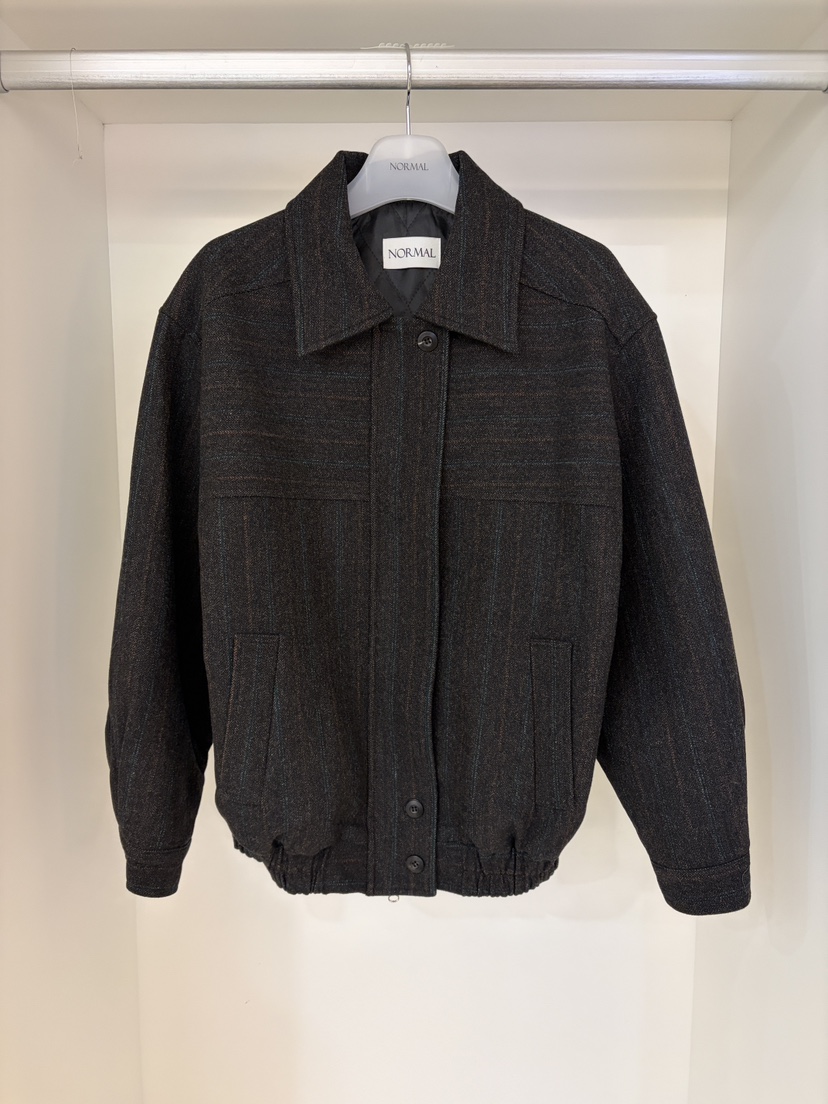 NORMAL東大門㊣代購女裝新品職業休閑熱賣25秋冬人氣時尚夾克NORMAL夾克圖色2