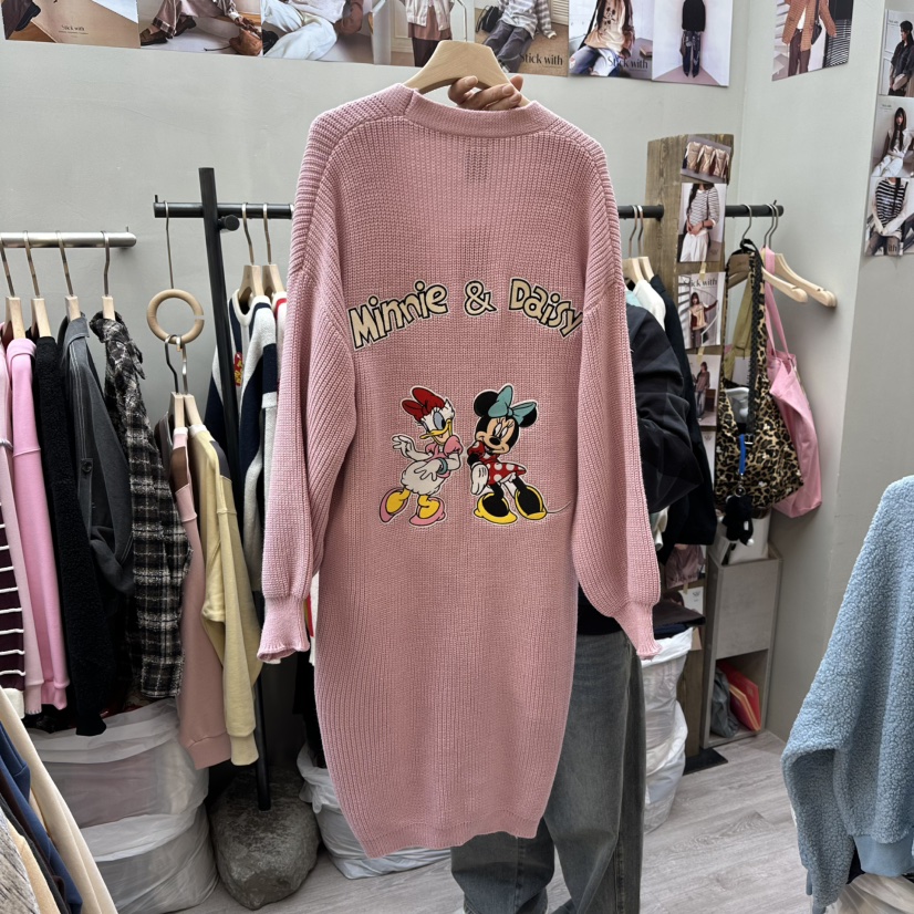 STICK WITH東大門㊣代購女士新品推薦真品人氣時尚針織衫開衫STICK WITH針織衫