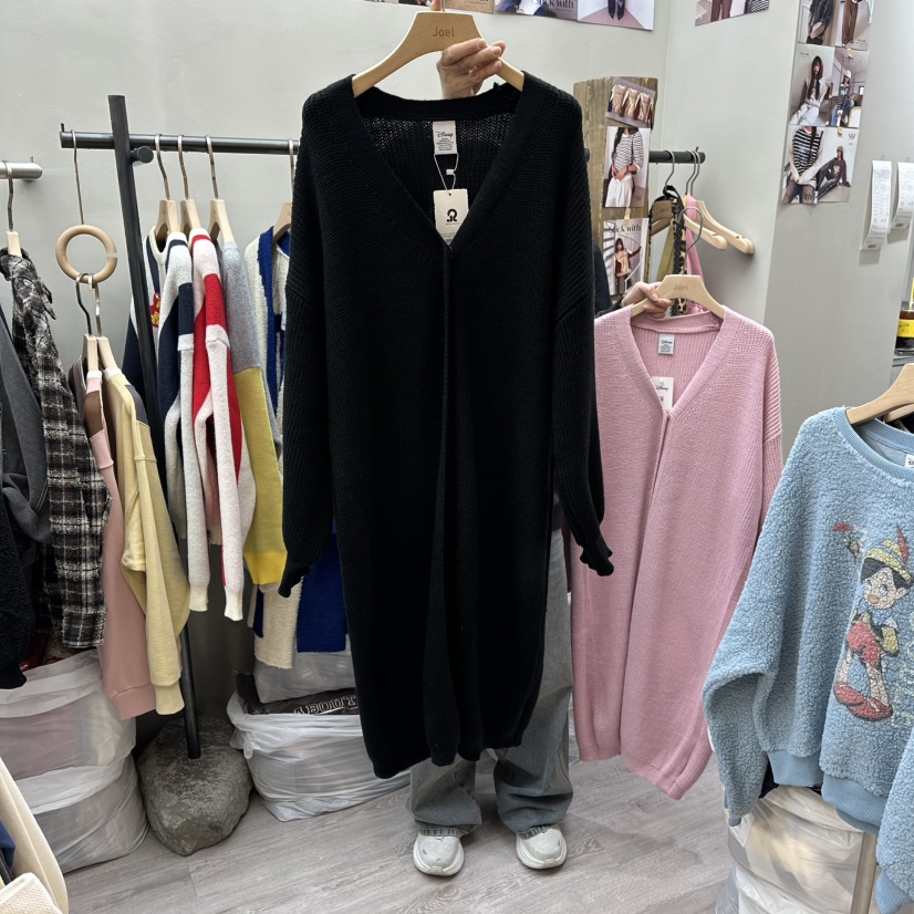 STICK WITH東大門㊣代購女士新品推薦真品人氣時尚針織衫開衫STICK WITH針織衫圖色2