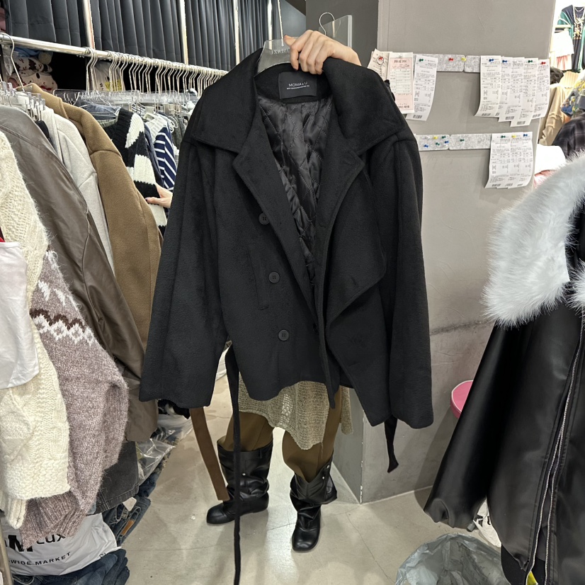 MOMAZU東大門㊣實拍女士新款熱賣休閑真品25秋冬推薦時尚夾克MOMAZU夾克圖色3