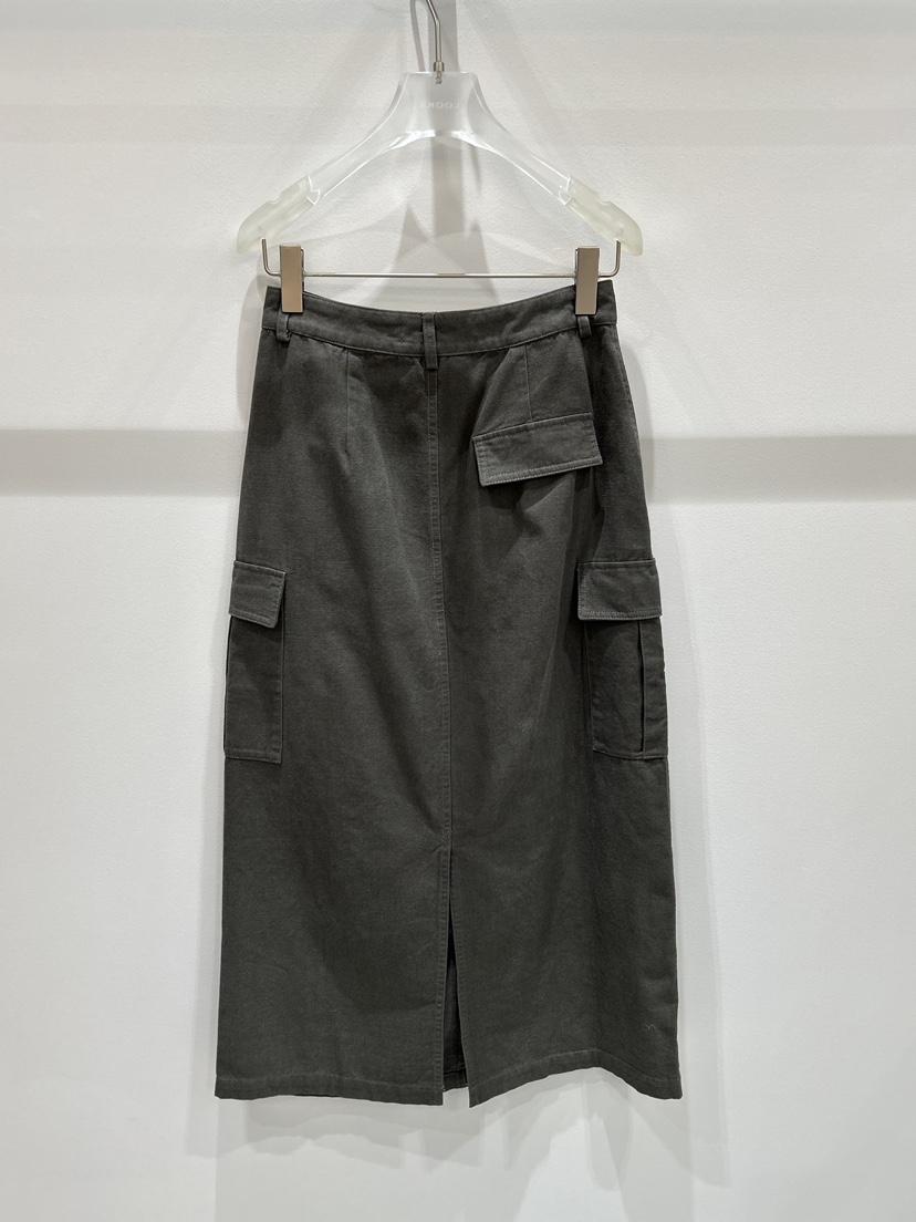 LOOKK韓國直郵㊣女裝新品職業推薦25秋冬休閑熱賣人氣時尚長裙LOOKK長裙