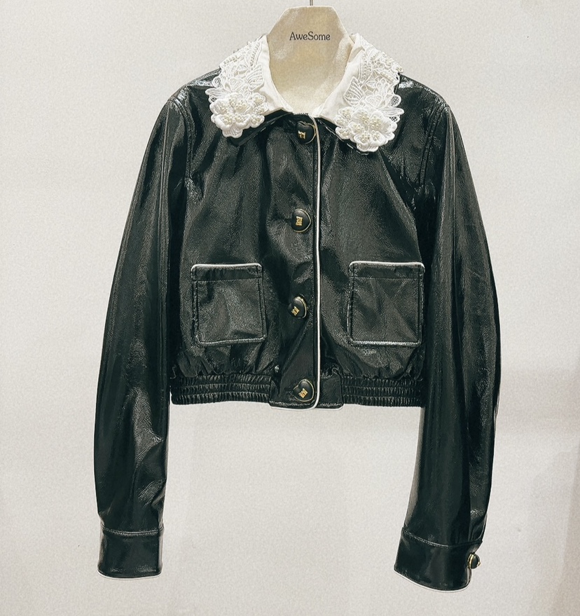 AWESOME-P東大門㊣代購女裝新品人氣休閑職業時尚推薦夾克AWESOME-P夾克